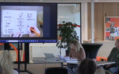 Kennisdelen tijdens lunchbijeenkomst